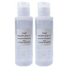 MUJI 無印良品 溫和眼部卸妝液, 110ml, 2瓶