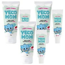 Yecomam 口腔護理 第2階段 60g + 小型牙膏 15g 覆盆子香, 3套