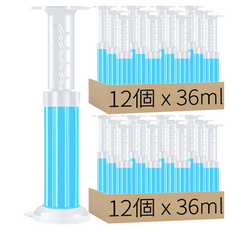 馬桶芳香凝膠 12個 Set, 36mL, 玫瑰/海洋/薰衣草/蘋果/檸檬香味, 款式隨機, 86g, 2盒