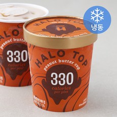 헤일로탑 피넛버터컵 샤베트 (냉동), 473ml, 1개입, 1개