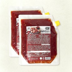 푸딩팩토리 소스팩토리 양념치킨소스, 1kg, 2개