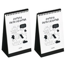 ICONIC 2026 塗鴉桌曆, 2個, 混和色