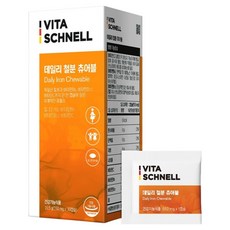 vitaschnell 每日鐵質咀嚼錠 16.5g, 1個, 30錠
