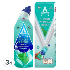 아스토니쉬 변기세정제 유칼립투스, 3개, 750ml