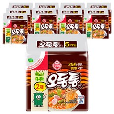 오뚜기 오동통면 120g, 50개