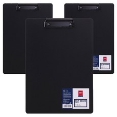 deLi 得力 A4文件板 E75422, 黑色 + 藍色, 3個