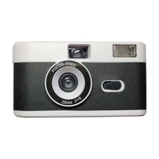 復古感性膠片相機, 1個, 黑色的