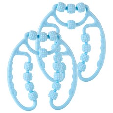 SS Slim Fit小腿大腿滾輪按摩器 26*24*3cm, 2個, 藍色