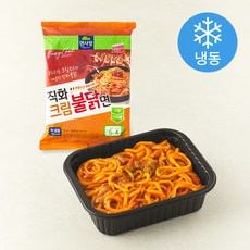 면사랑 직화크림불닭면 1인분 (냉동), 345g, 1개