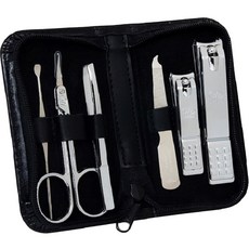 Three Seven 指甲修容組 TS-460SC, 六件套不鏽鋼材質, 銀色, 1組