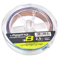TORAY 東麗 JIGGING 鐵板用PE X8 2.5號 300m 36lb, 1個, 多色