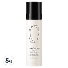 나우앤댄 인텐시브 헤어 볼류머, 5개, 150ml