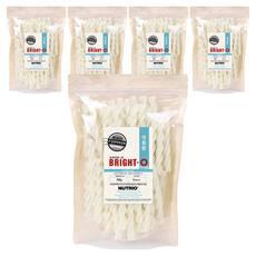 뉴트리오 강아지 브라이트오 덴탈껌, 대구살, 250g, 5개