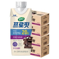 셀렉스 프로핏 모카 초콜릿, 250ml, 72개