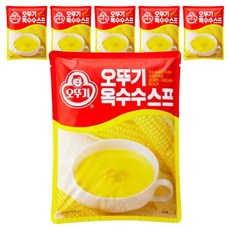 오뚜기 옥수수 스프, 1kg, 6개