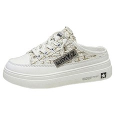 PEONIST 毛呢穆勒拖鞋運動鞋