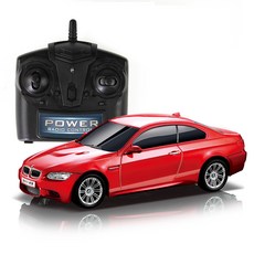[쿠팡수입] 라이키드 무선조종 RC카 1:24 BMW M3 LIK-RC02, 레드, 1개