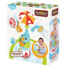 Yookidoo 戲水玩具 玩具套裝, 馬戲團小象, 1組