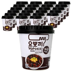 YOPOKKI 炸醬年糕杯, 120g, 24個