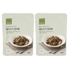 ORGA 제대로 차리는 한끼 돼지고기 장조림, 2개, 200g