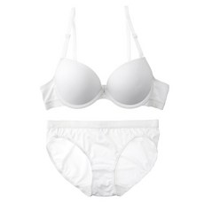 韓國 Yes 基本款外露鬆緊帶內衣 + 內褲套組