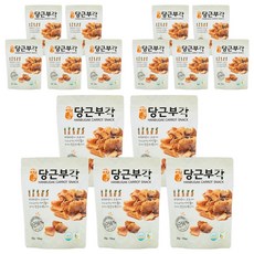 한부각 당근부각, 30g, 15개