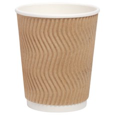 Happypack Hangyeol 紙製一次性三層外帶杯 240ml 牛皮紙, 1個, 100入