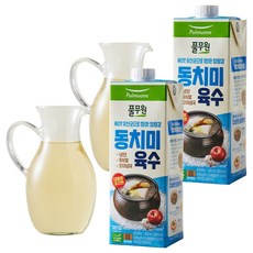 풀무원 동치미 육수, 1L, 2개