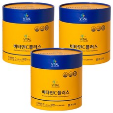 바이탈프로그램 비타민C 플러스 1000mg, 120회분, 3개