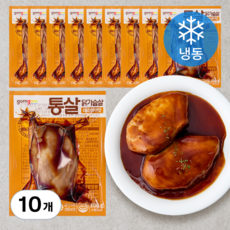 곰곰 통살 닭가슴살 데리야끼맛 (냉동), 100g, 1개입, 10개
