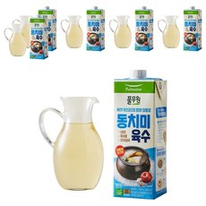 풀무원 동치미 육수, 1L, 6개