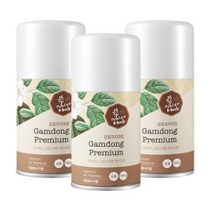 데일드 감동 프리미엄 자동분사기 향캔, 180g, 3개, 화이트머스크