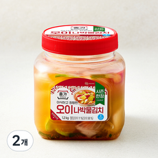 종가 오이나박 물김치, 1.2kg, 2개