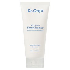 [비건뷰티] 닥터올가 마이크로 더스트 폼 클렌저, 120ml, 1개