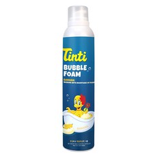 Tinti 兒童泡泡浴慕斯 水果香氣 綿密柔軟泡泡 多種保濕萃取物, 200ml, 1瓶