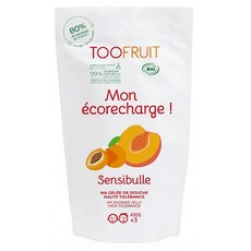 TOOFRUIT 果漾保濕蜜桃沐浴露補充包, 400ml, 1包