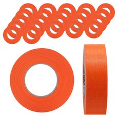 O-ON 紅色和紙膠帶 25mm, 24個