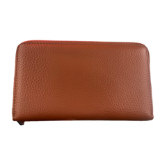 真皮頭層牛皮 RFID 女款存摺包錢包 LH843