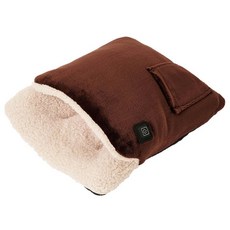 NEEDS LABO USB發熱保暖腳墊 Freesize, 咖啡色