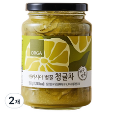 올가홀푸드 아카시아 벌꿀 청귤차, 550g, 1개입, 2개