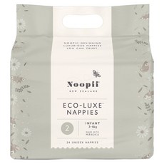 Noopii 美好尿布 黏貼型 2號 3~6kg, S, 24片