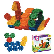 IQ EQ MQ UP 孩童積木系列 51p 6136, 混色