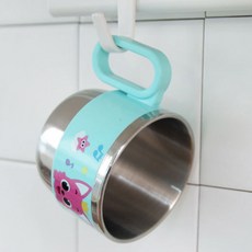 아이조움 핑크퐁 심플스텐컵, 혼합색상, 1개