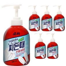 소키 찌든때 전용 세제, 500ml, 6개