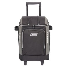 콜맨 휠 소프트쿨러 42캔, 블랙, 32L