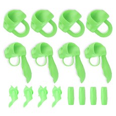 YOUNG ART 握筆輔助器 8款 16個組, 綠色, 1組