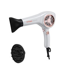 엘라 타이탄 U7 BLDC 프로페셔널 헤어 드라이어 2000W, TD-U720, 크림화이트