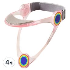 몽리코 데일리 바른습관 바른자세 목 보호대 핑크, 4개