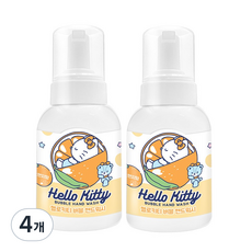 EnvoyVision Hello Kitty洗手慕斯 柳橙香, 300ml, 4瓶