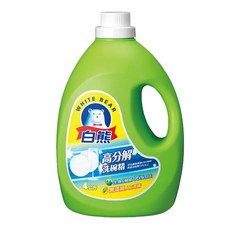 白熊 高分解洗碗精 生物分解95%以上 無添加人工香精, 4kg, 1瓶